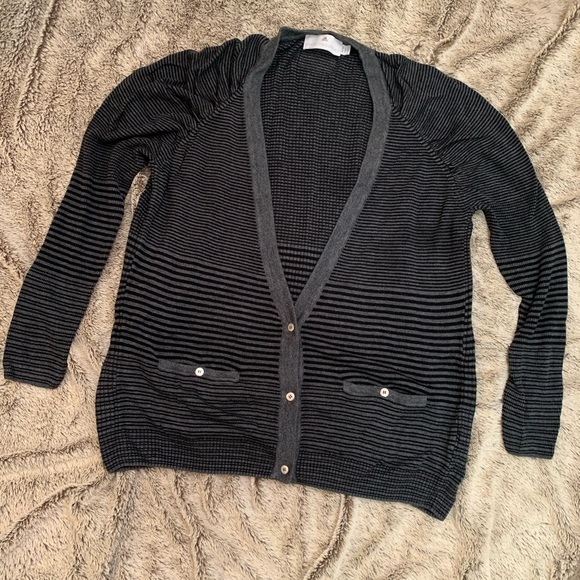 Adidas by Stella McCartney Sweaters - Stella McCartney x Adidas striped cardigan